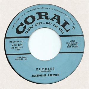 Bubbles / The Little Boy - Josephine Premice